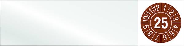 PPKP2025 80 Kabelprüfplaketten