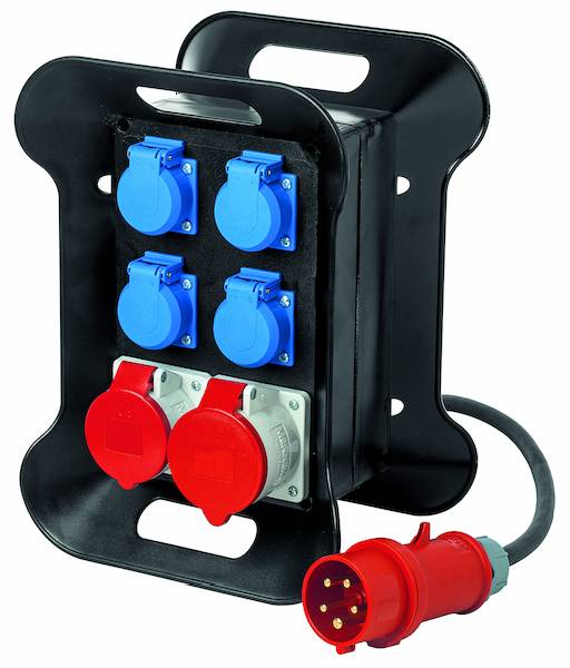 PROTEC.class CEE-Stromverteiler PSVCEE20FI tragbar 20kW