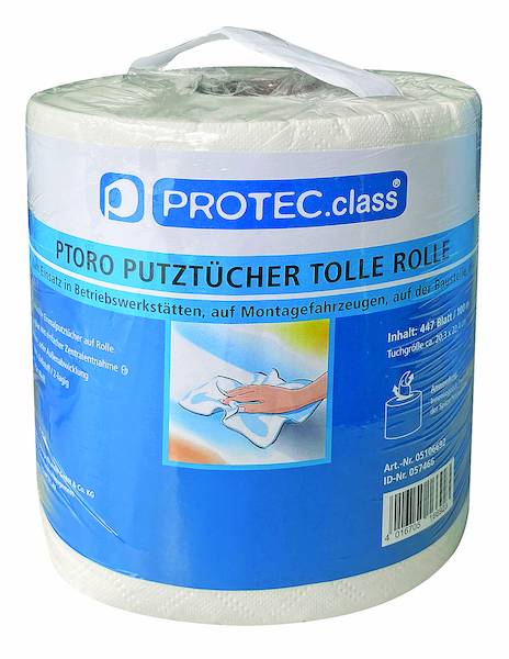 PTORO Putztuch Tolle Rolle 2-lagig ws