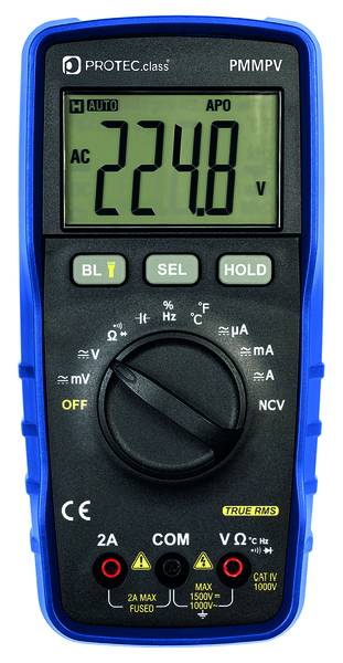 PROTEC.class Multimeter PV Cat.IV digital PMMPV 1000V