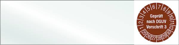 PPKPDGUVV32025 80 x Geprüft nach DGUV V3