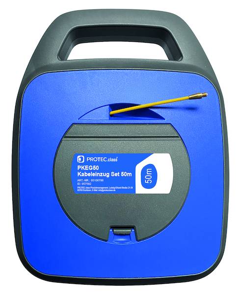 PKEG50 Kabeleinzug Set Glasfaser 50m