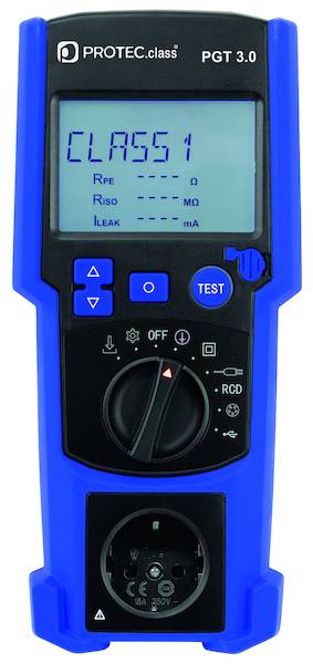 PROTEC.class VDE Gerätetester 3.0 PGT 3.0 DIN VDE 0701/0702