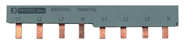 PÜSS3N1L ÜSS-Schiene 3-pol/N/1-reihig