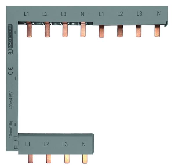 PÜSS3N2L ÜSS-Schiene 3-pol/N/2-reihig