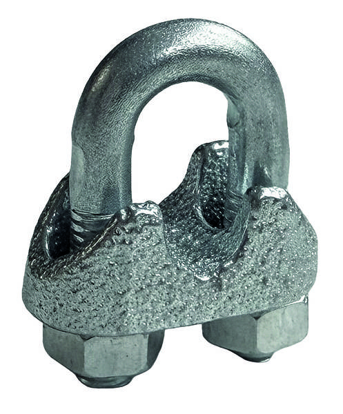 PDSK6 Drahtseilklemme 6mm Stahl verz.