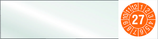 PPKP2027 80 Kabelprüfplaketten