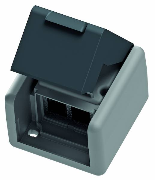 PNMAA Modulaufnahme Aufputz leer IP44 2f