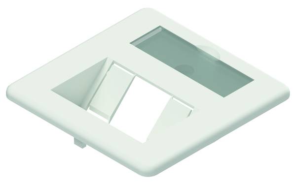 PNZPVW1 Zentralplatte1fach verkehrsw9016