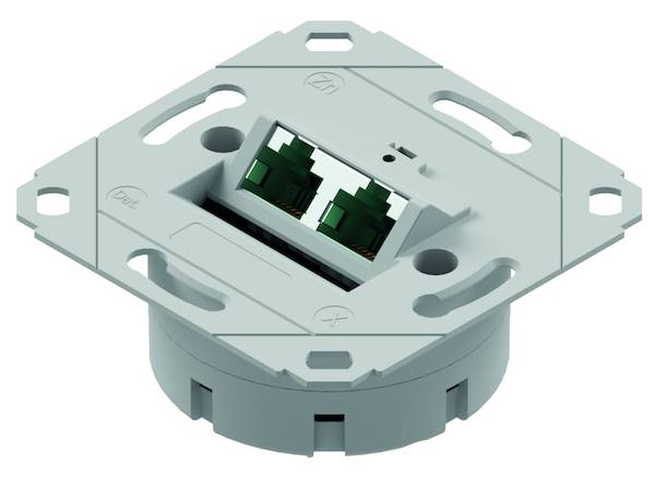 PNDD6A2 Design LSA Datendose Cat.6a 2-f