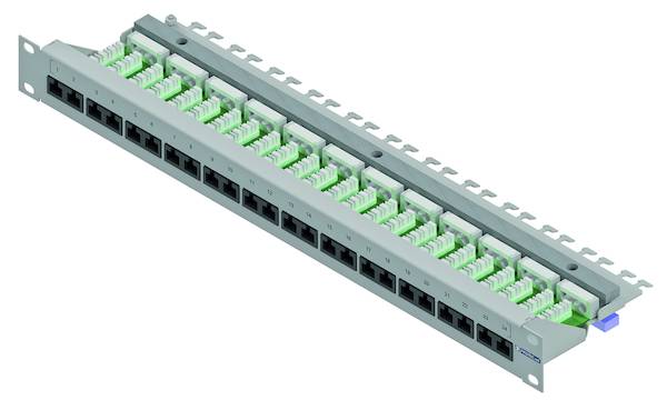 PNPP6A24 LSA Patchpanel Cat.6a 24f 19