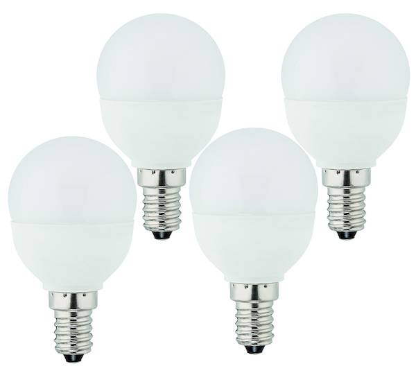 PMPG45 Multipack 4x LED Tropfen E14 4.2W