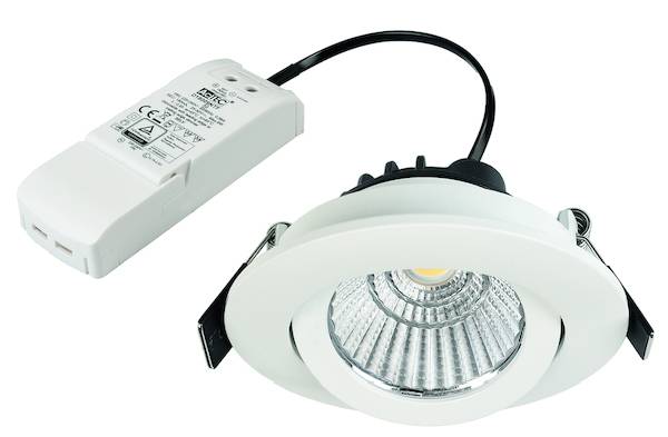 PROTEC.class LED-Deckeneinbaustrahler PLEDEDW 8.5W weiß