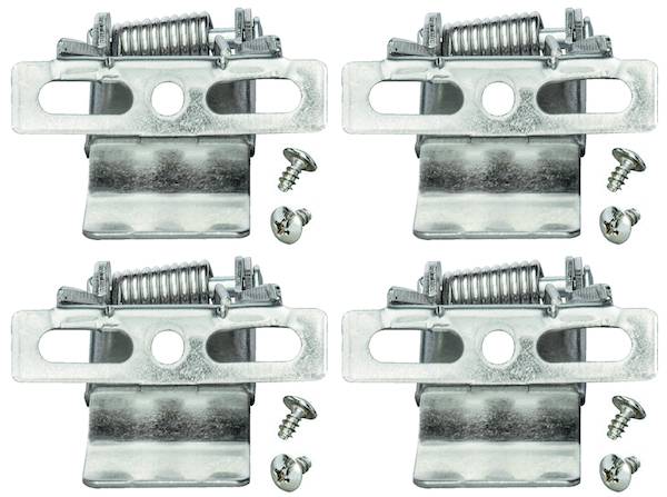 PROTEC.class Einbaufeder PLEDEF 4er-Set inkl. Winkel