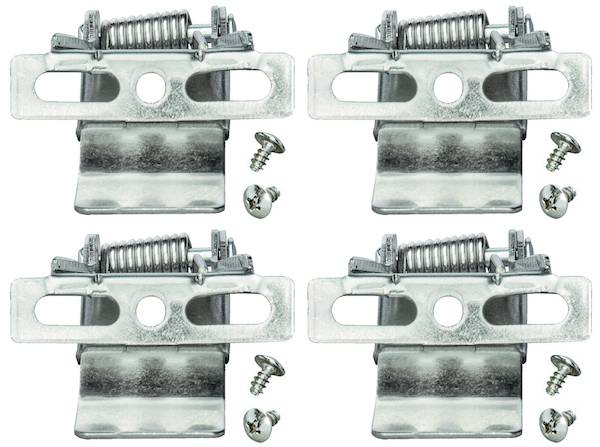 PROTEC.class Einbaufeder PLEDEF 4er-Set inkl. Winkel
