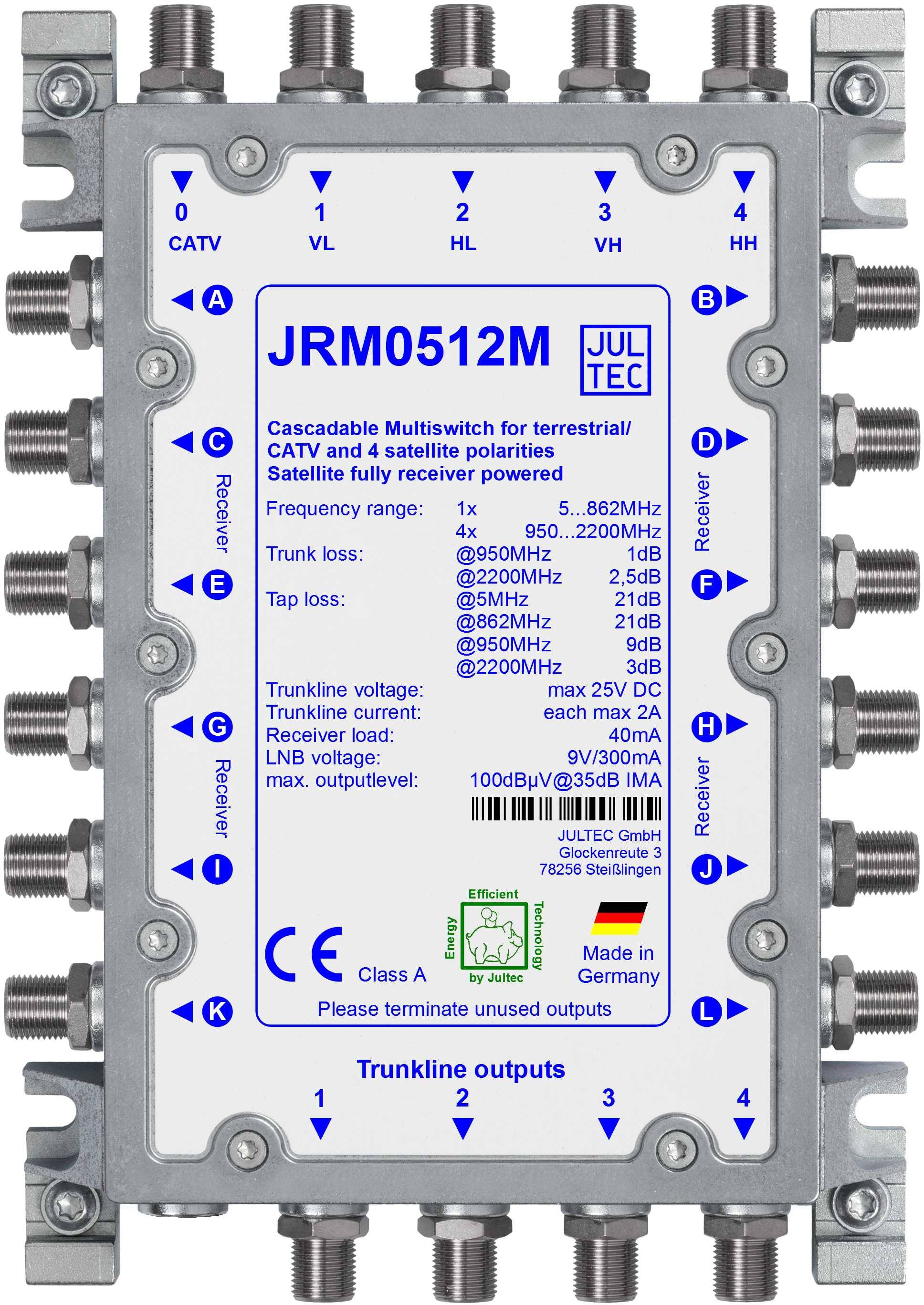 JRM0512M Multischalter