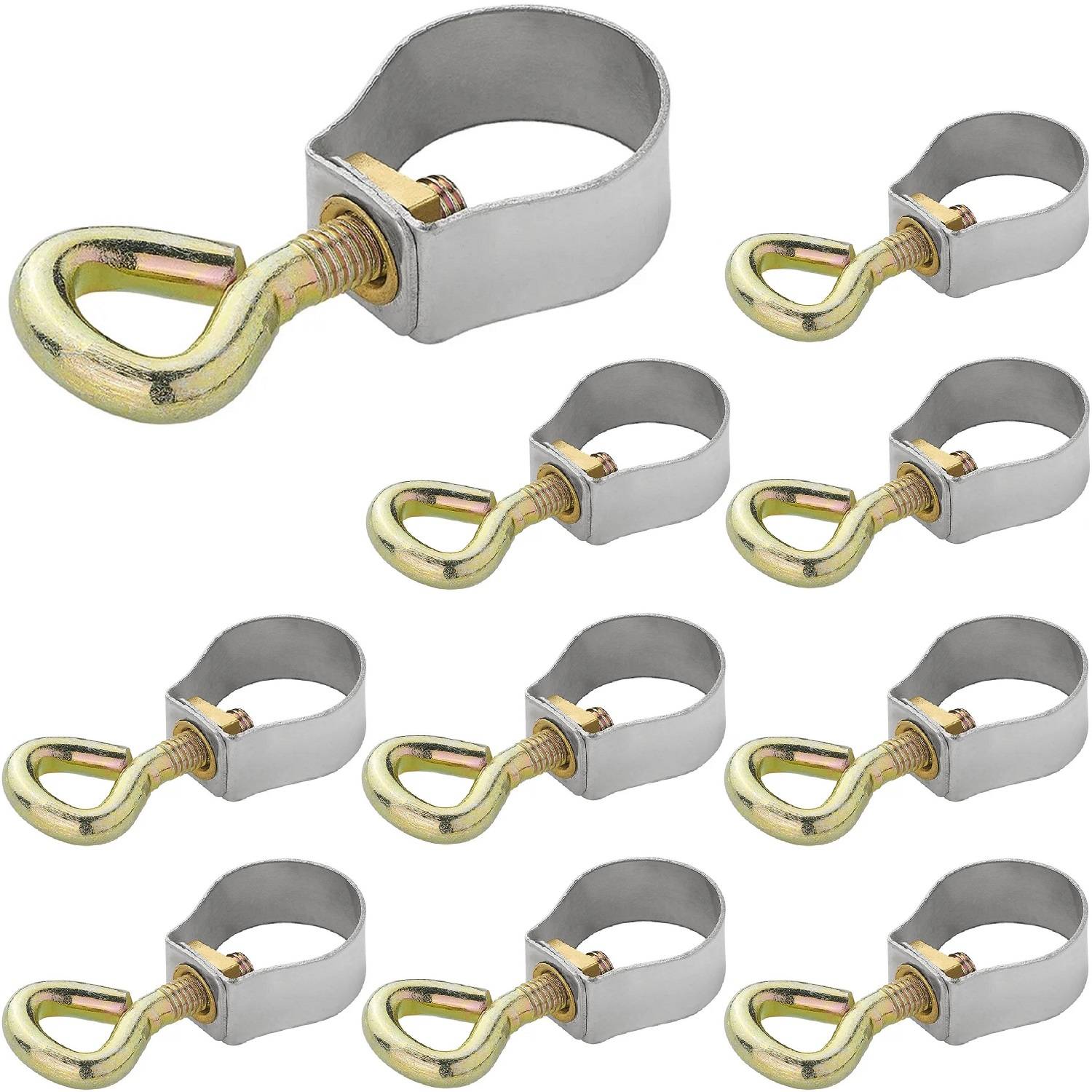 Rohrschelle 10 Stk Rohrhalterung Rohrbefestigung Rohrklemme 21-23 mm 10er Set