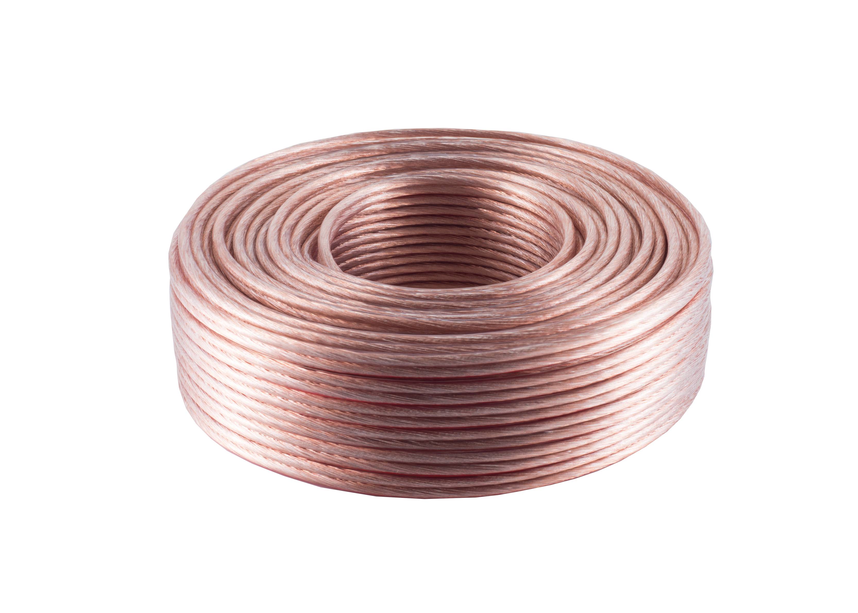 LS-Kabel, 2x2,5mm², transparent 10m