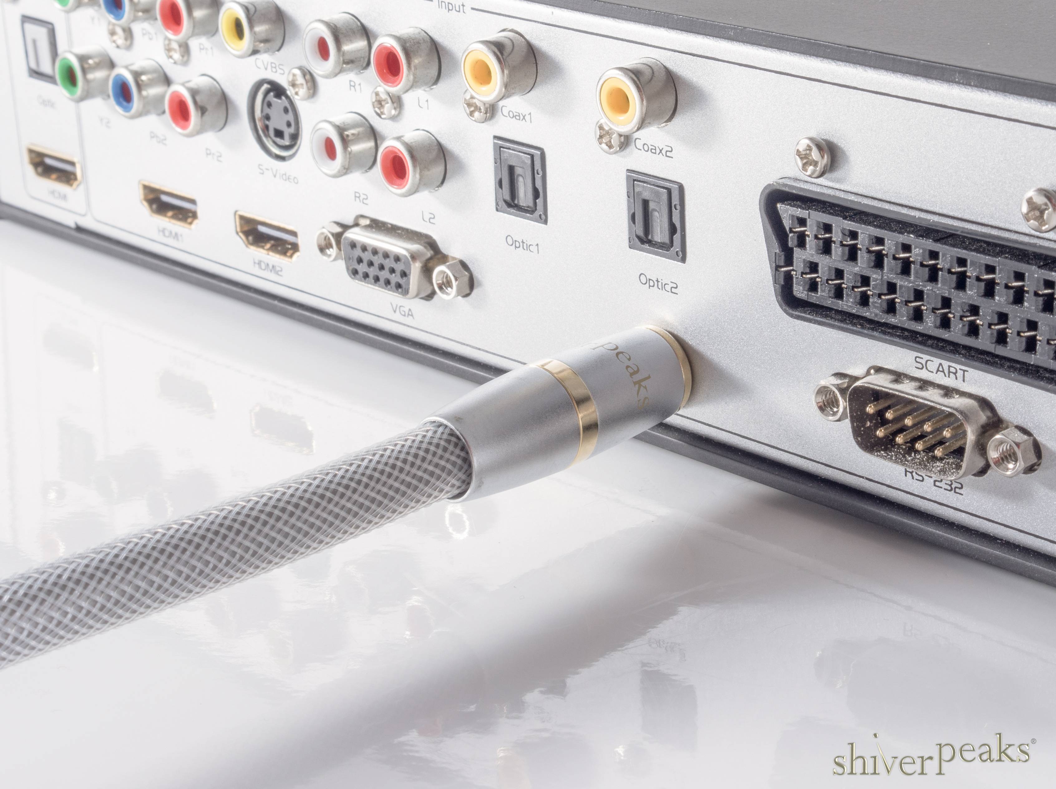 sp-HIGH-END-Klinken-Anschlusskabel, 2,5m