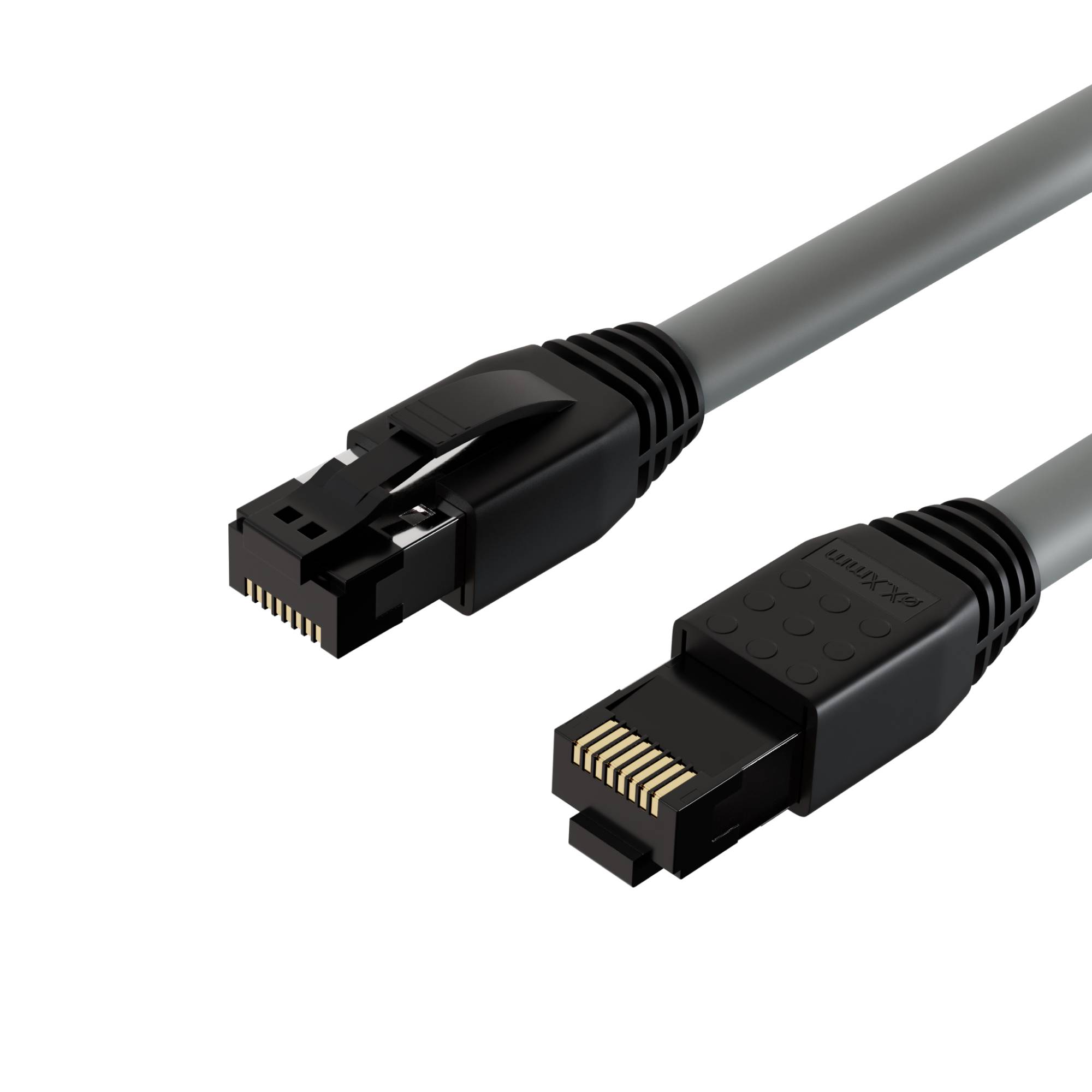 Patchkabel cat 8.1 S/FTP PIMF Halogenfrei grau 7,5m