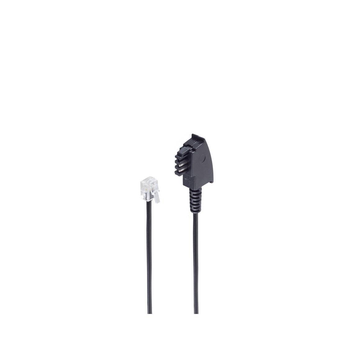 TAE F-Stecker / Western-Stecker 6/4 Universal 3m