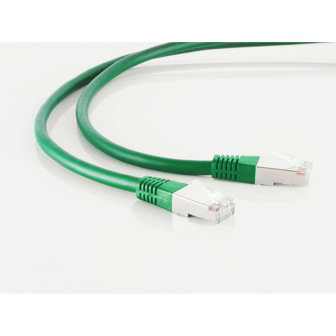 shiverpeaks®-BASIC-S--Patchkabel cat. 5e SF/UTP grün 50m