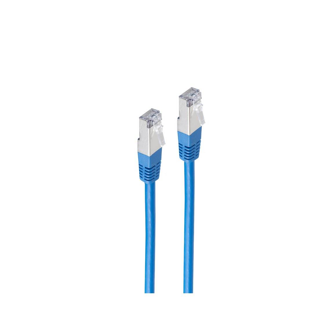 Patchkabel cat 6 S/FTP PIMF Halogenfrei blau 30m