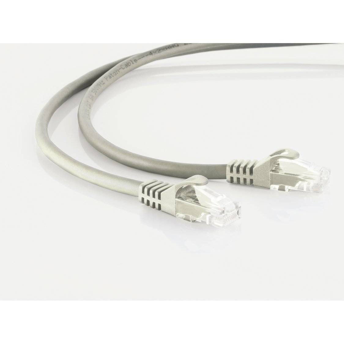 RJ45 Patchkabel CAT 7 Rohkabel U/UTP grau 1,5m