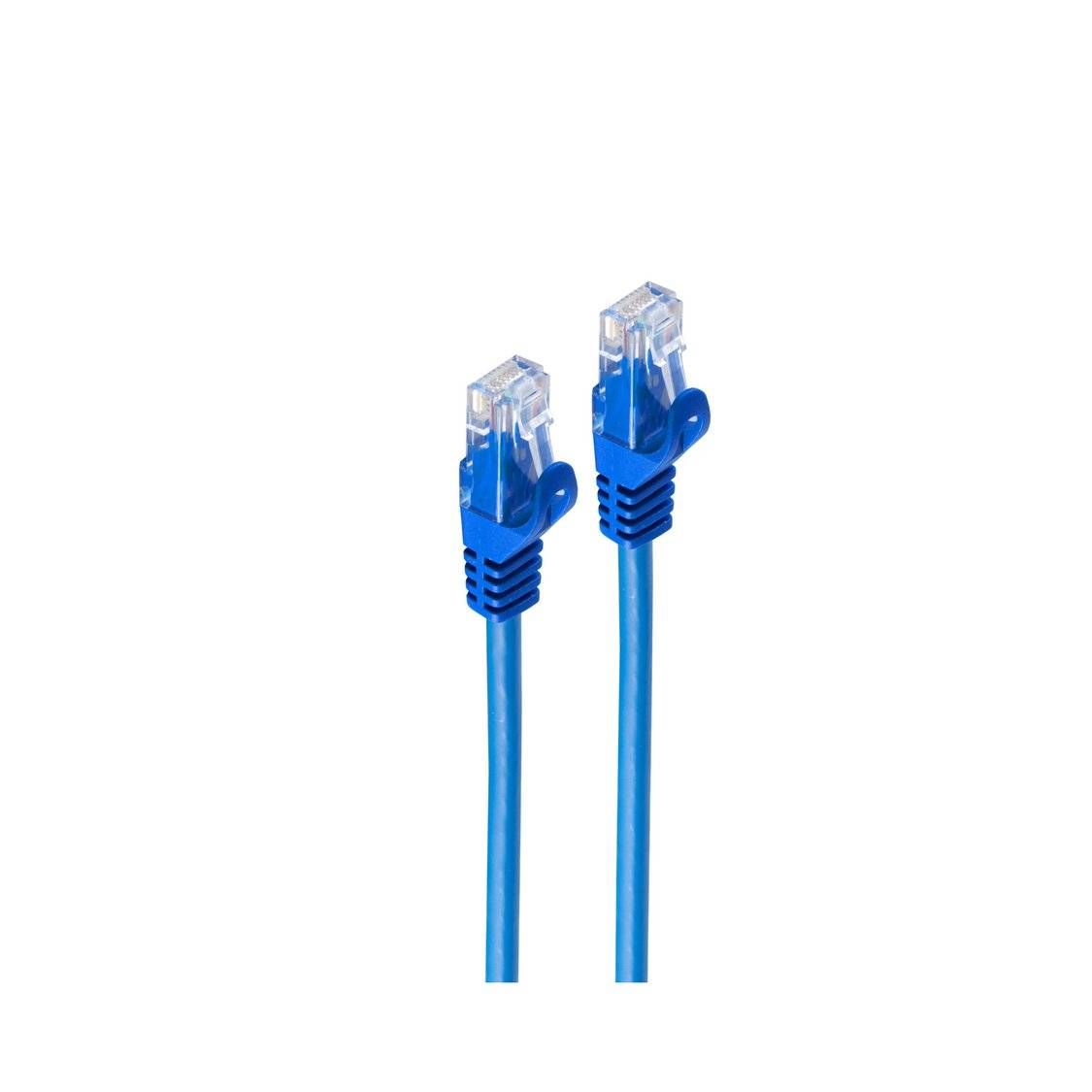 RJ45 Patchkabel CAT 7 Rohkabel U/UTP blau 25m