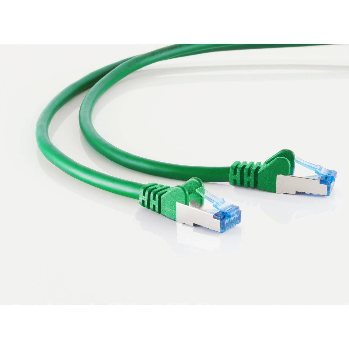 Patchkabel cat6A S/FTP PIMF grün 15m