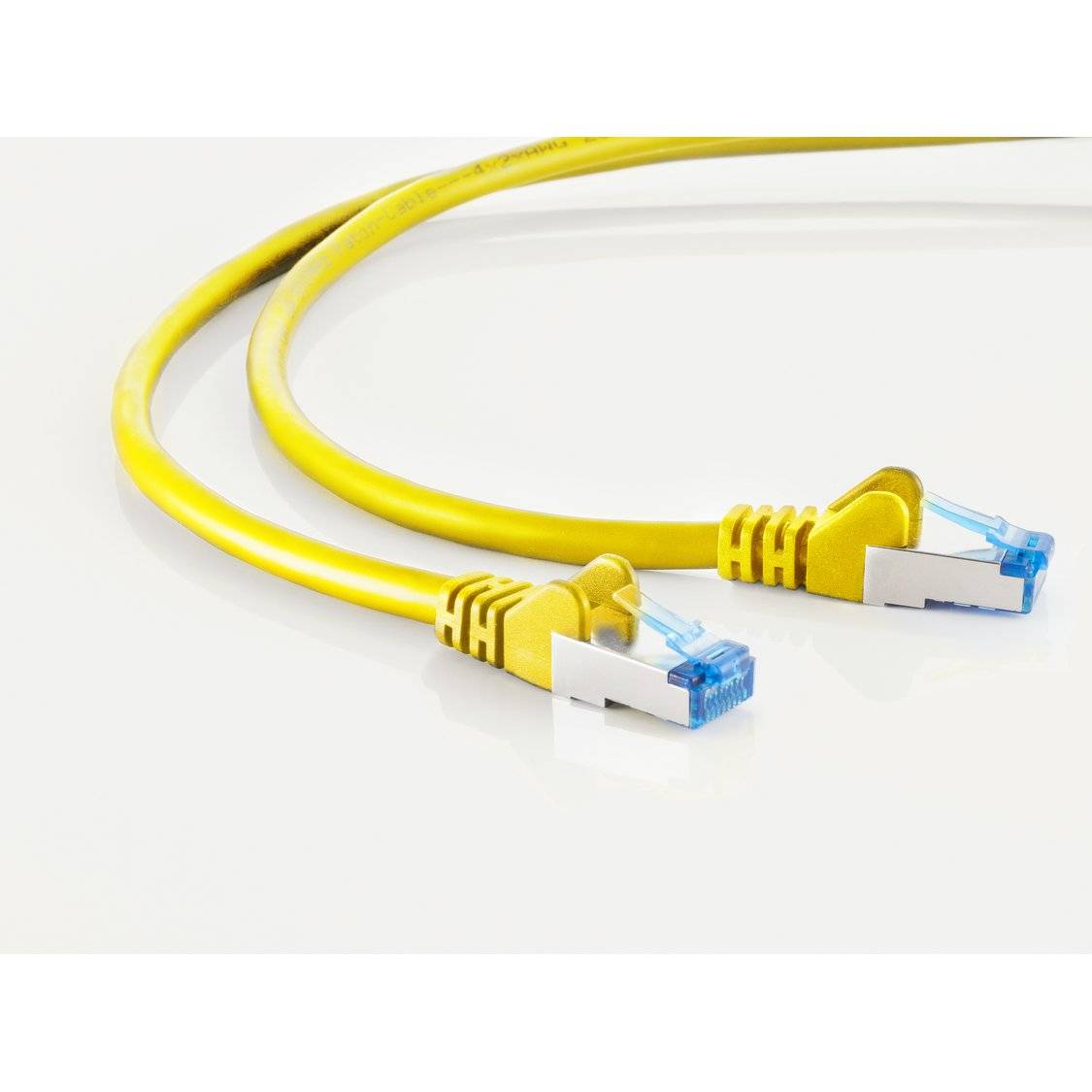Patchkabel cat6A S/FTP PIMF gelb 10m