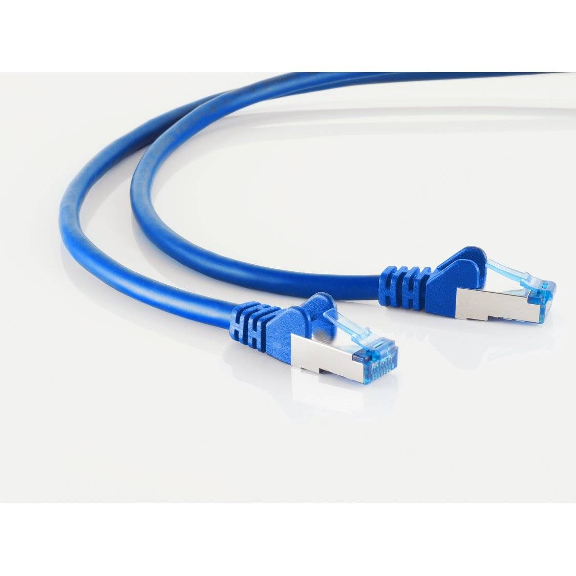 Patchkabel cat6A S/FTP PIMF blau 20m