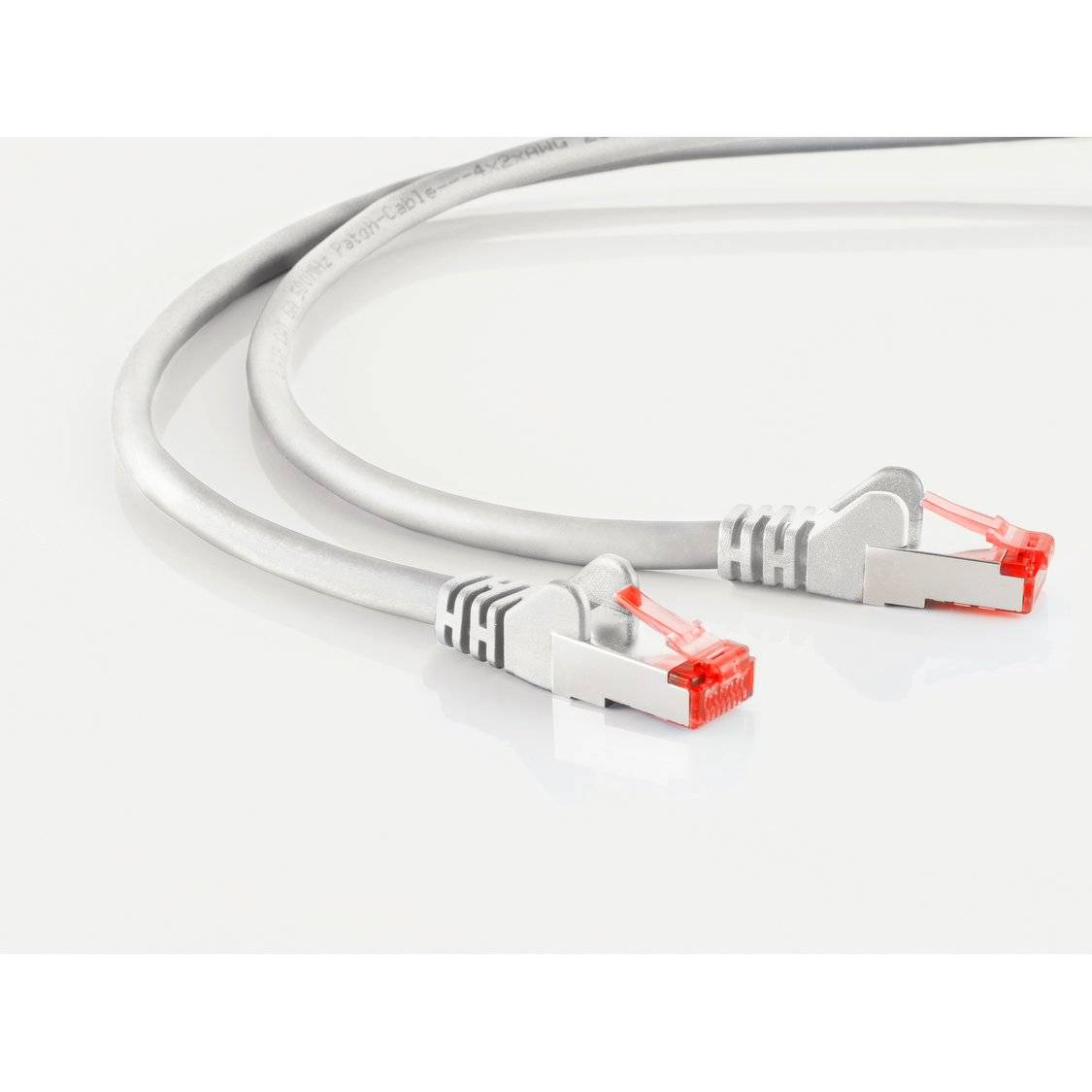 Patchkabel cat6A S/FTP PIMF Halogenfrei sw 15m