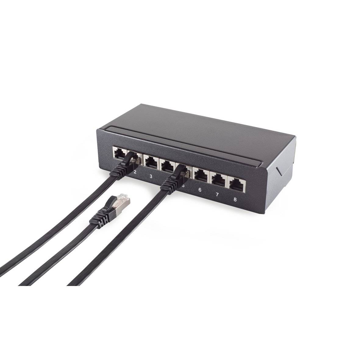 Patchkabel-Flachkabel U/UTP cat. 6 slim 15m