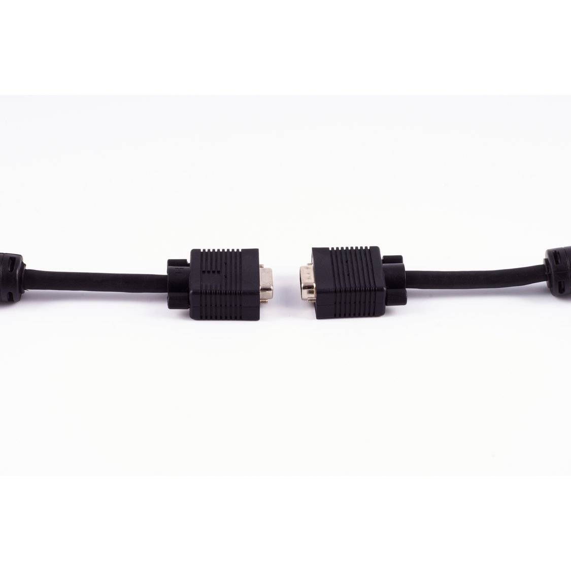 Monitorverlängerung 15pol HDD 75 Ohm Ferrit 5m