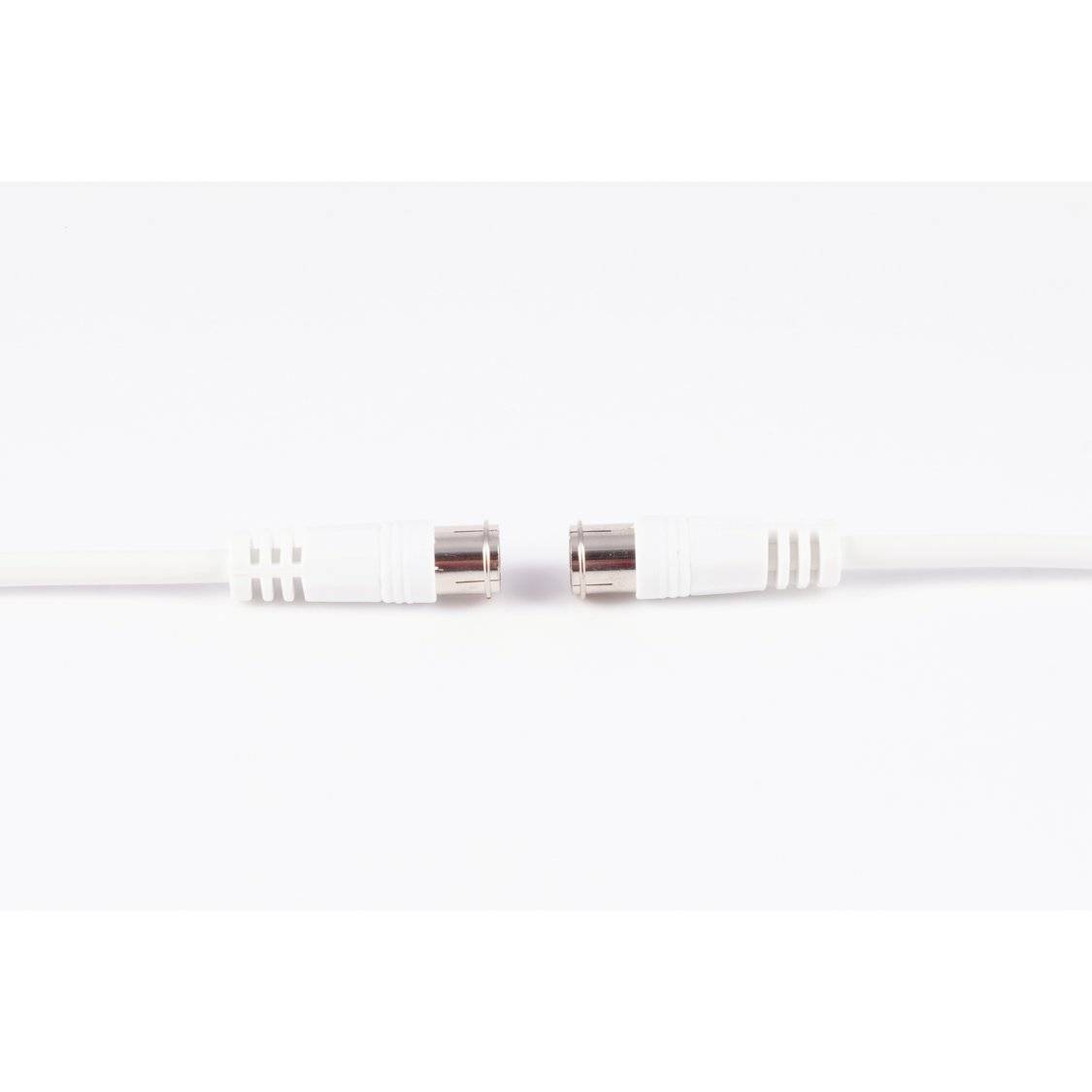 F-Quick - F-Quick, Central Pin, >100 dB, weiß 2,5m