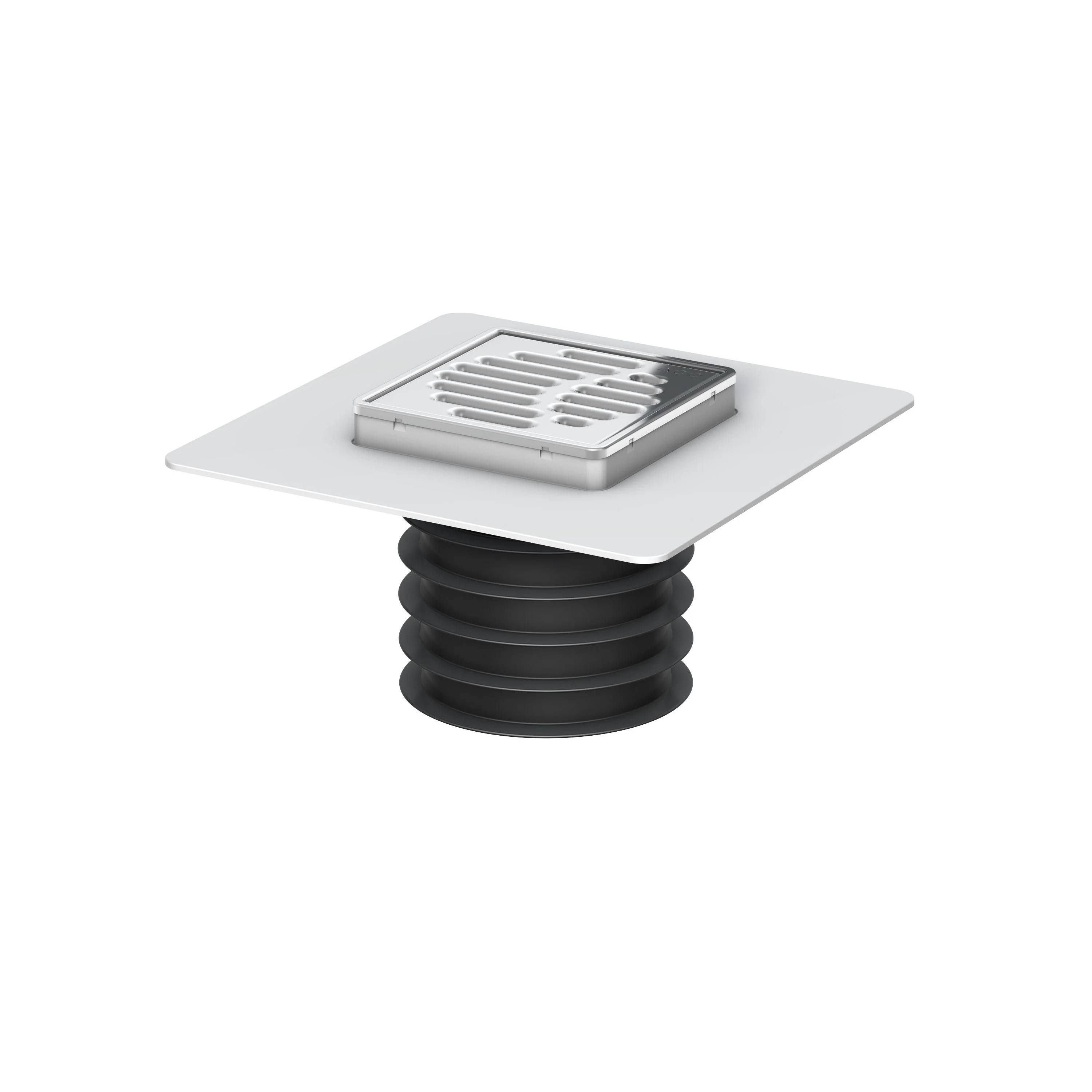 Aerocompact Passino DN 110 GV50, Rahmen 104 x 104 Rost Edelstahl, Flansch, 1 Stk.