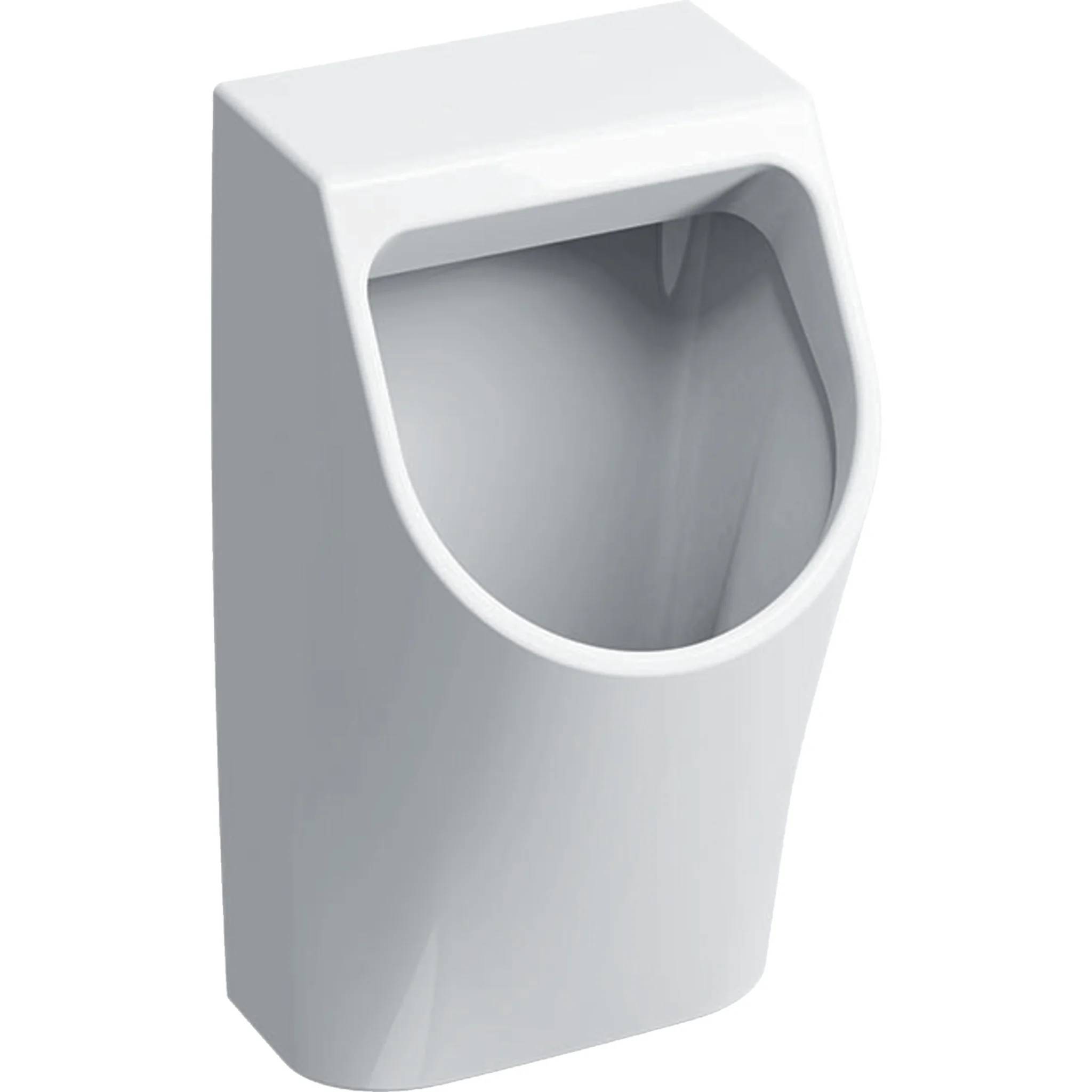 Geberit Absaug-Urinal Renova Plan Zulauf und Abgang hinten Standard weiß