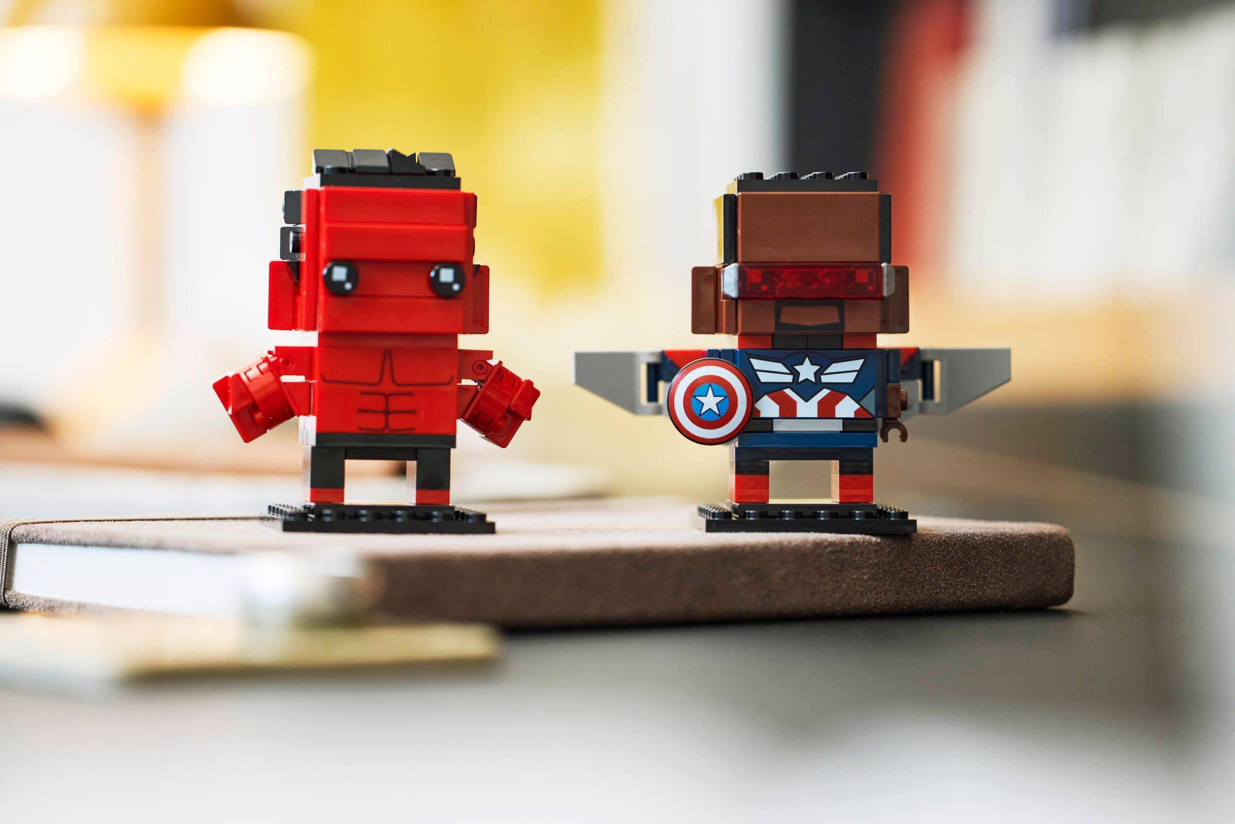 LEGO® BrickHeadz 40668 Captain America & Red Hulk Marvel Super Heroes