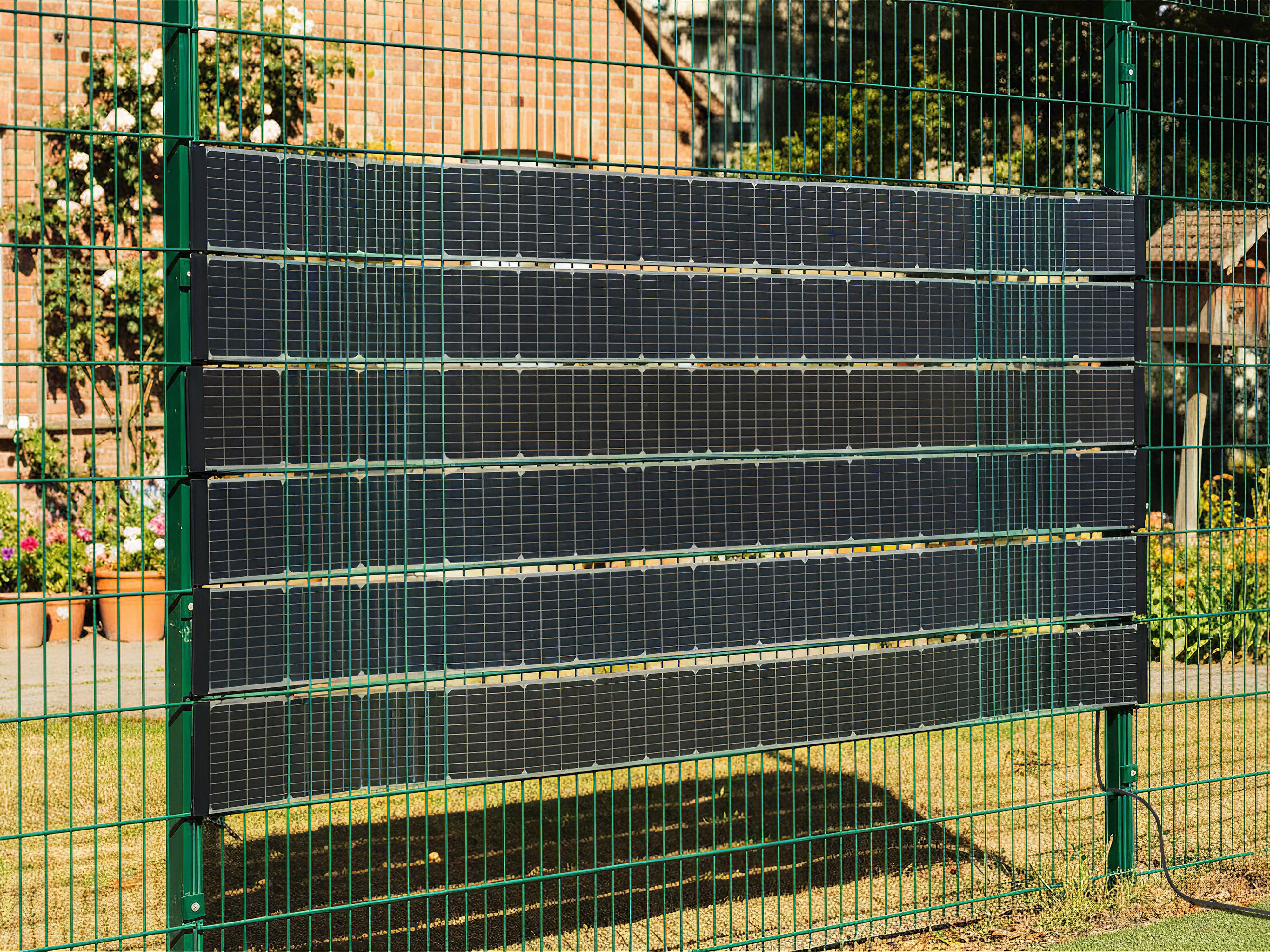 TECHNAXX Solarzaun Starterset BiDo Flexi TX-356