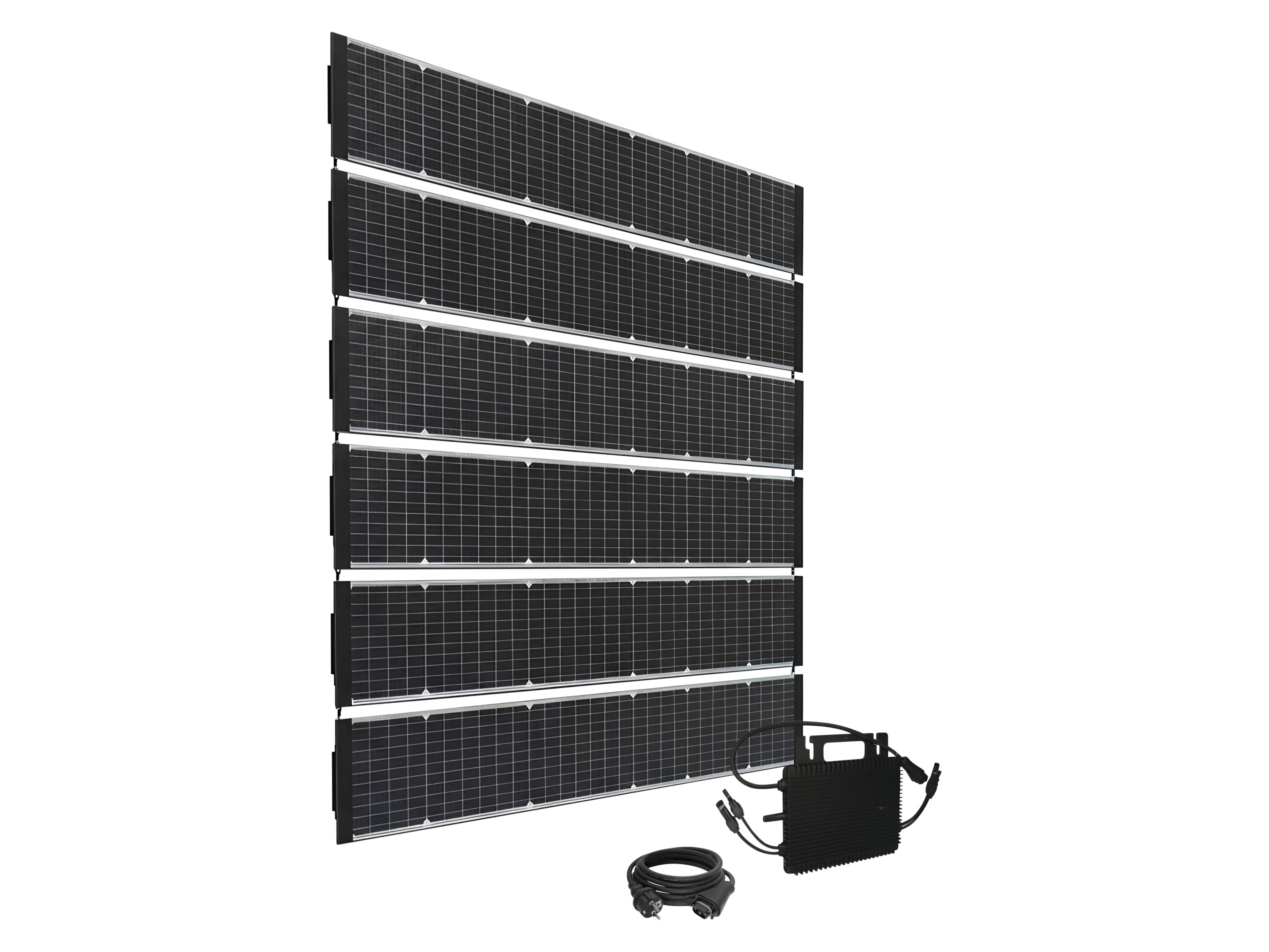 TECHNAXX Solarzaun Starterset BiDo Flexi TX-356