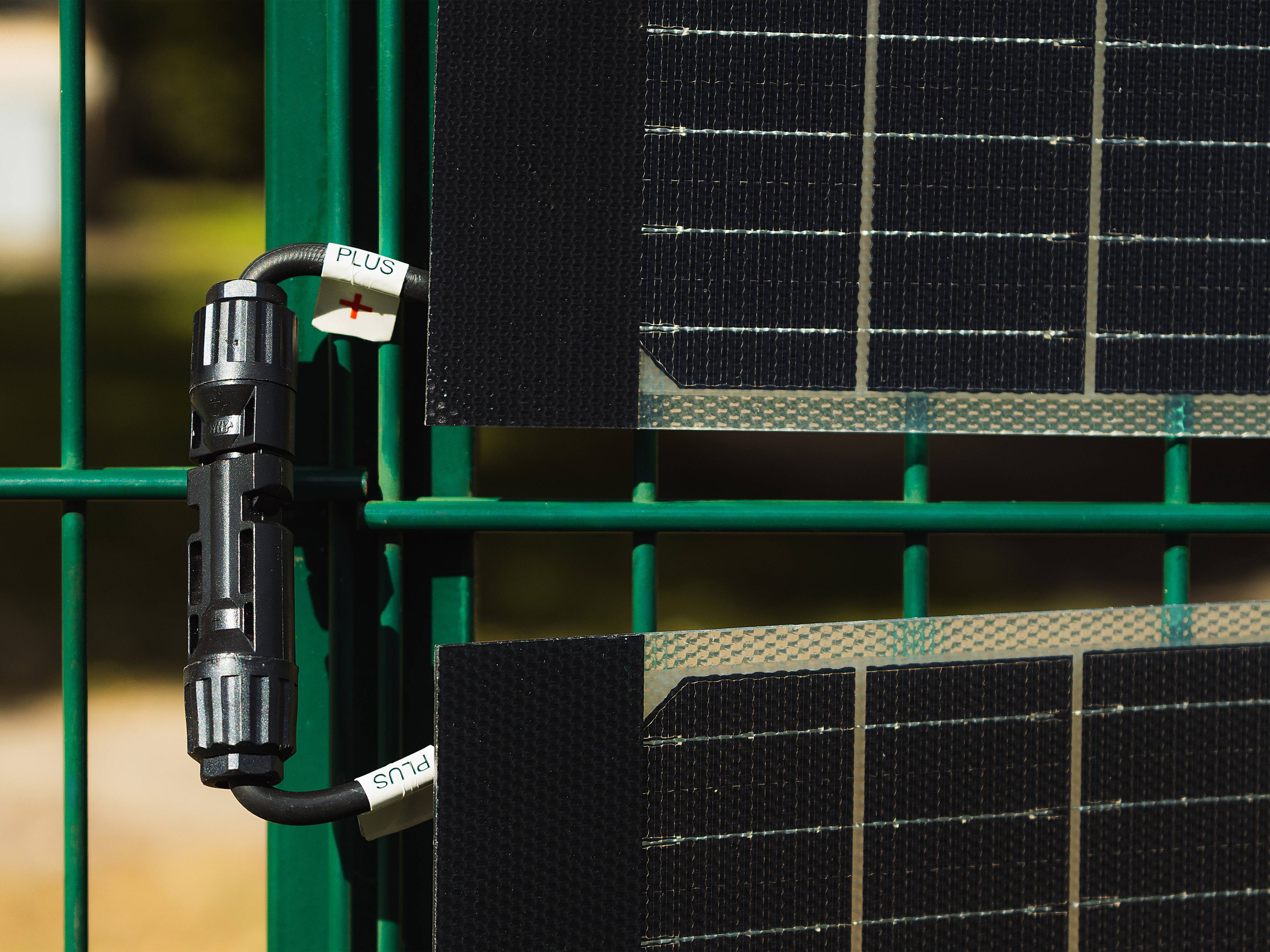 TECHNAXX Solarzaun Starterset BiDo Flexi TX-356