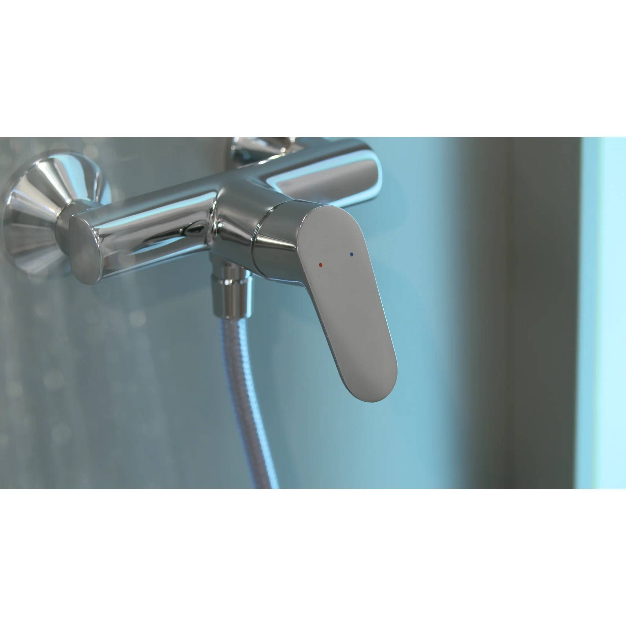hansgrohe Focus Einhebel-Brausemischer Aufputz, DN15 chrom, 1 Stk.