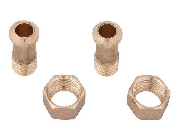 JS WZ-VERSCHRAUBUNGS-SET,M.PLOMB. AG1"xIG1 1/4",MS-BLANK,VPE 2ST.