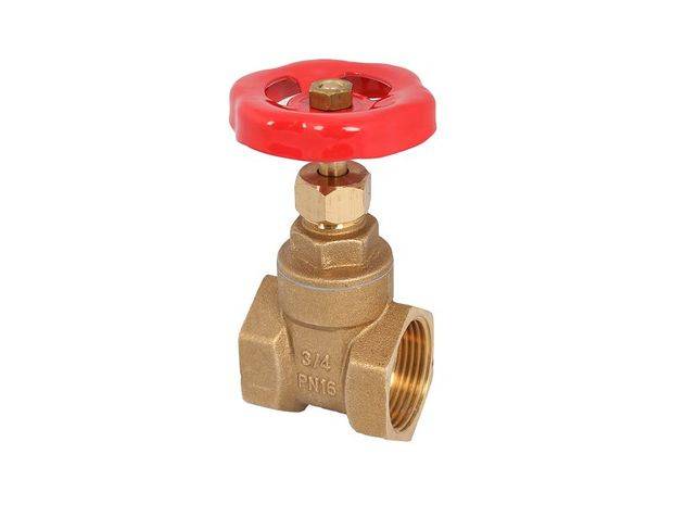 JS MS-MUFFENSCHIEBER, IGxIG, DN25 1", HR ROT, PTFE-DICHT, MS-BLANK