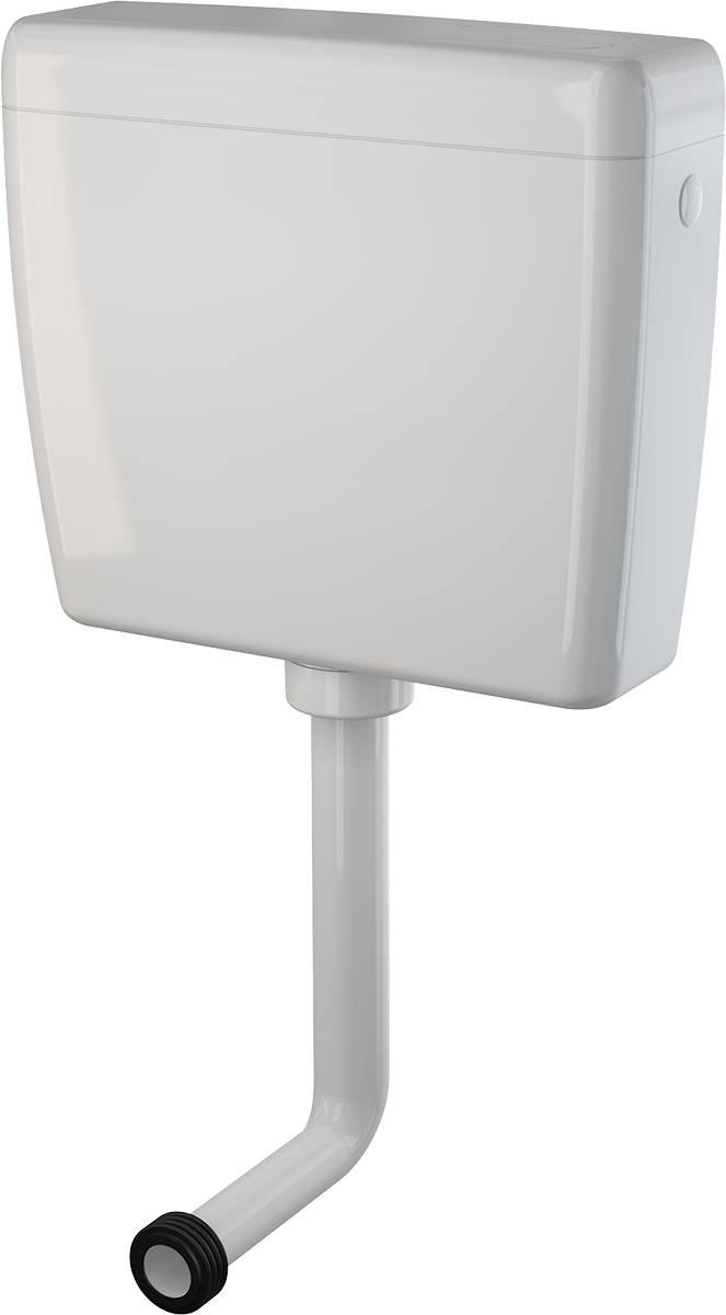 AlcaDrain Spülkasten A930-M-1/2" niedrig hängend Dual-Spülung 3/6 Liter