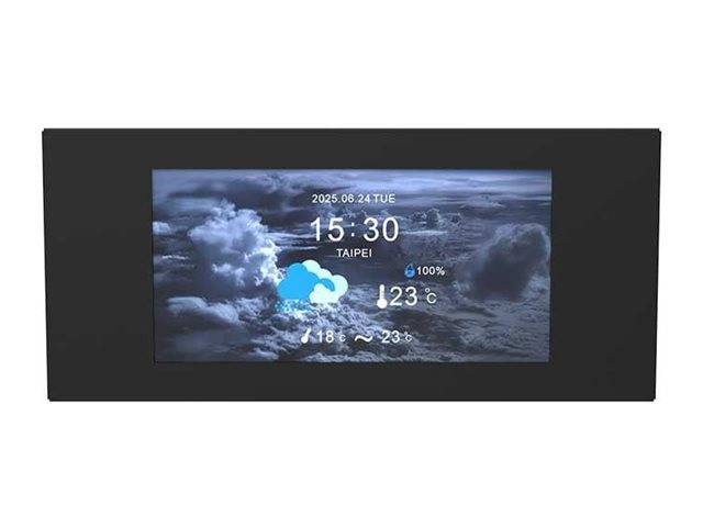 Thermaltake 6" LCD Panel Kit für View 600 TG Black| / CPU-Kühler bis mm Höhe |