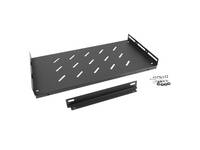 Lanberg 19" Fachboden 483x220mm bis 25kg schwarz