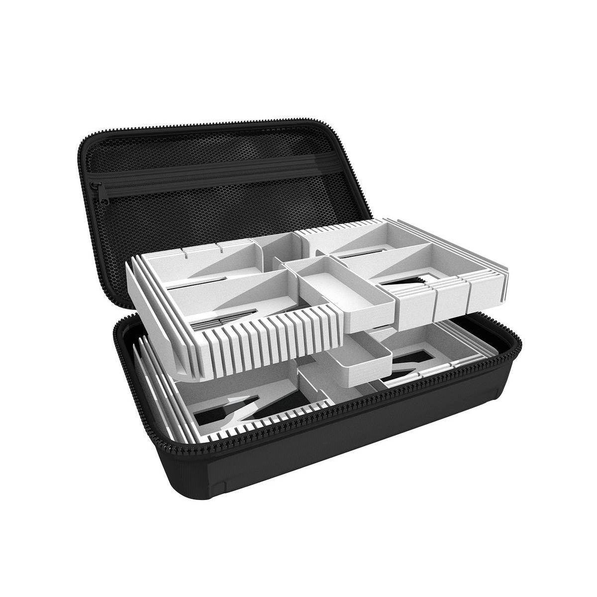 HSCA050P24 - Feldherr Half-Size Case 50 Organizer Insert Trays Dashboard für Marvel Champions: Das Kartenspiel – Karten & Spielmaterial