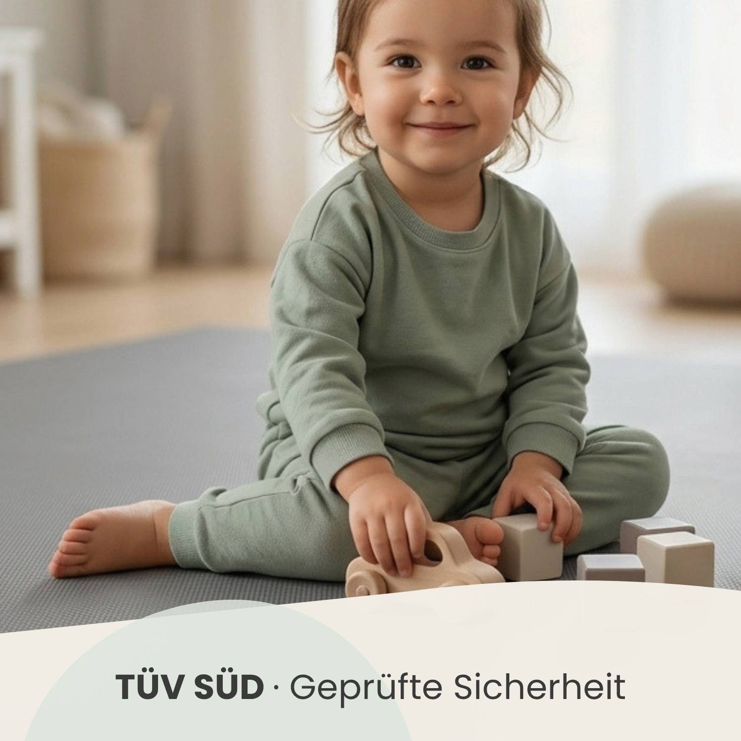 9 Teile Spielmatte Baby Puzzlematte 30x30 Krabbelmatte Bodenmatte Kinderzimmer